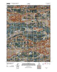 Myton 2010 topographic map thumbnail
