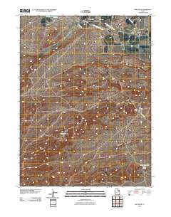 Myton SE 2010 topographic map thumbnail