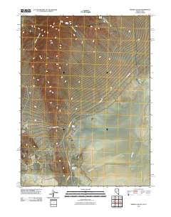 Miners Canyon 2011 topographic map thumbnail
