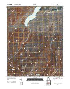 Minersville Reservoir 2010 topographic map thumbnail