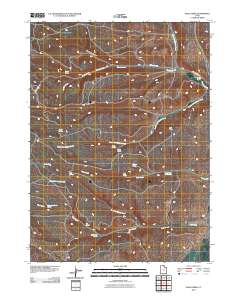 Sage Creek 2010 topographic map thumbnail