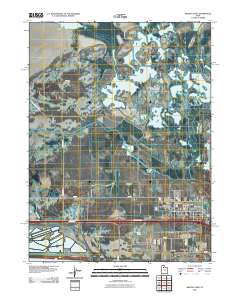 Baileys Lake 2011 topographic map thumbnail