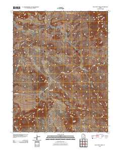 Salvation Creek 2010 topographic map thumbnail