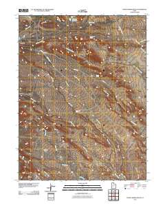 Poison Spring Bench 2011 topographic map thumbnail