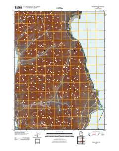 Pokes Point 2011 topographic map thumbnail