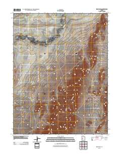 Red Pass 2010 topographic map thumbnail