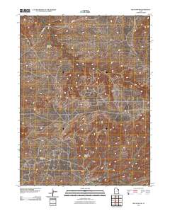 Red Wash NW 2011 topographic map thumbnail