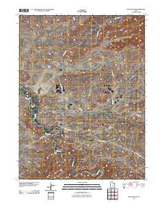 Red Wash SW 2011 topographic map thumbnail