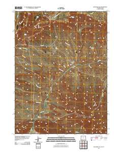 Richards Gap 2011 topographic map thumbnail