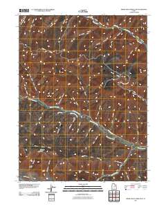 Minnie Maud Creek East 2011 topographic map thumbnail
