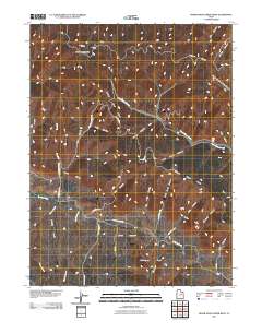 Minnie Maud Creek West 2011 topographic map thumbnail