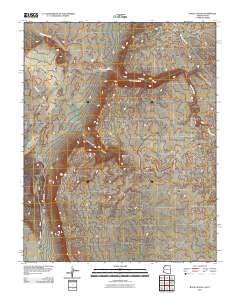 Rock Canyon 2011 topographic map thumbnail