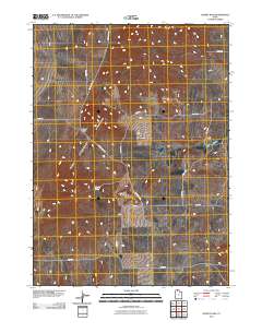 Sunset Pass 2011 topographic map thumbnail