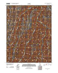 Supply Canyon 2011 topographic map thumbnail