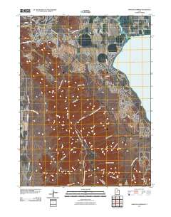 Saratoga Springs 2011 topographic map thumbnail