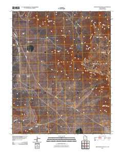 Smithsonian Butte 2011 topographic map thumbnail