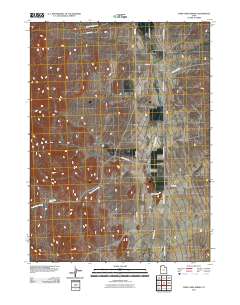 Toms Cabin Spring 2011 topographic map thumbnail