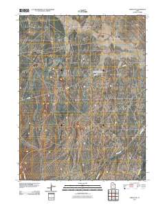 Vernon NE 2011 topographic map thumbnail