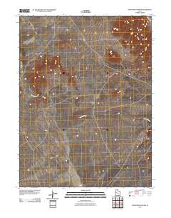 Topaz Mountain SW 2011 topographic map thumbnail