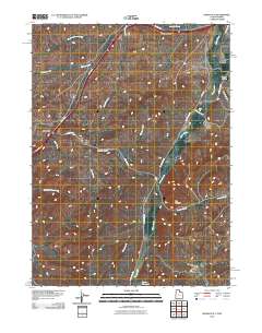 Wahsatch 2010 topographic map thumbnail