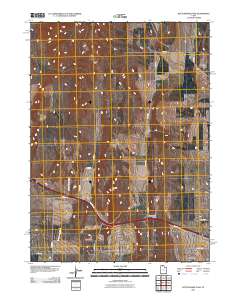 Rattlesnake Pass 2011 topographic map thumbnail