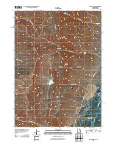 South Lake 2010 topographic map thumbnail