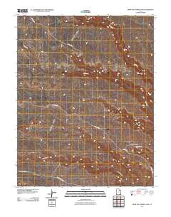 Snow Flat Spring Cave 2011 topographic map thumbnail