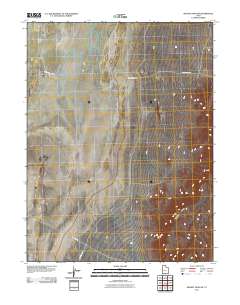 Swasey Peak SW 2011 topographic map thumbnail