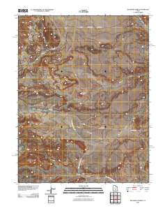 Solomons Temple 2010 topographic map thumbnail