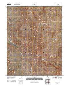 Tenmile Flat 2011 topographic map thumbnail