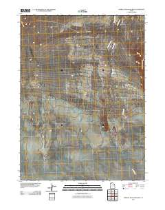 Terrace Mountain West 2011 topographic map thumbnail