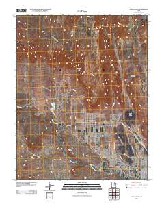 Santa Clara 2011 topographic map thumbnail