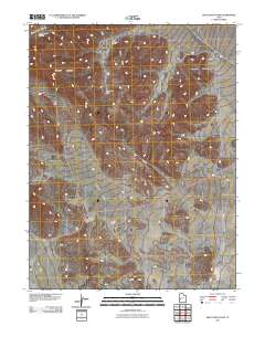 Skull Rock Pass 2011 topographic map thumbnail