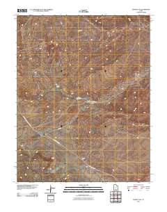 Sunset Flat 2011 topographic map preview