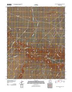 Toh Atin Mesa West 2011 topographic map thumbnail