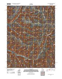 Rat Hole Ridge 2011 topographic map thumbnail