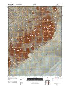 Tetzlaff Peak 2010 topographic map thumbnail