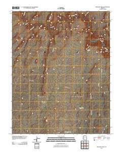 Wrather Arch 2011 topographic map thumbnail