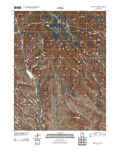 Tabby Mountain 2010 topographic map thumbnail