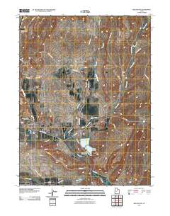 Wellington 2011 topographic map thumbnail
