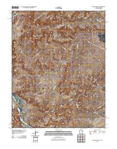 Peters Nipple 2011 topographic map thumbnail