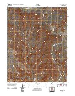 Petes Cove 2011 topographic map thumbnail