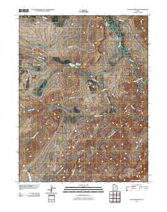 Olsen Reservoir 2011 topographic map thumbnail