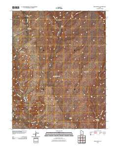 King Bench 2011 topographic map thumbnail