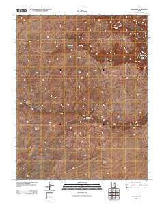King Mesa 2011 topographic map thumbnail