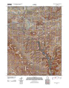 Mollie Hogans 2010 topographic map thumbnail