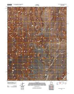Navajo Begay 2011 topographic map thumbnail