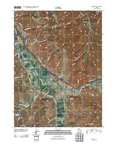 Morgan 2011 topographic map thumbnail