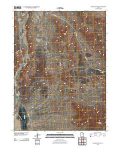 Ochre Mountain 2010 topographic map thumbnail