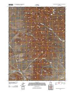 Onaqui Mountains South 2011 topographic map thumbnail